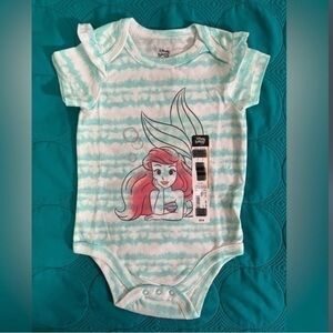 Disney Baby Ariel Little Mermaid onesie 24 M